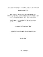 đấu tranh phòng, chống tham nhũng trong lĩnh vực đầu tư xây dựng bằng nguồn vốn nhà nước của thanh tra tỉnh hải dương 