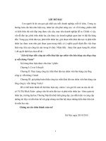 Liên hệ thực tiễn công tác triển khai đào tạo nhân viên bán hàng của tổng công ty viễn thông viettel