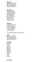 Những bài thơ hay cho bé đang tập nói