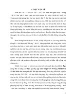 SKKN  tác hại của ma túy và trách nhiệm của học sinh trong phòng chống ma túy 