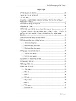 Tính toán thiết kế máy phay 5 trục