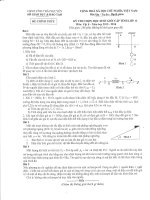 ĐỀ THI HSG LỚP 12 CẤP TỈNH NĂM HỌC 2015  2016 MÔN LÝ 12 CHUYÊN THÁI NGUYÊN