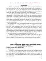 Tổng quan về báo cáo lưu chuyển tiền tệ theo chế độ hiện hành tại việt nam 