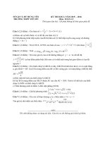 Đề thi thử THPT quốc gia môn toán của trường THPT yên mỹ   hưng yên   lần 1 năm 2016 full 