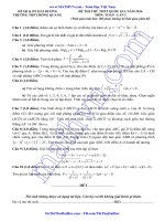 5 đề thi thử môn toán 2016 có lời giải chi tiết 