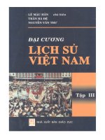 đại cương lịch sử việt nam