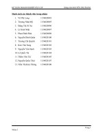 bài tập lớn môn kế toán doanh nghiệp xây lắp