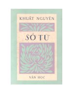 tác phẩm văn học sở từ của khuất nguyên