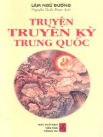 truyện truyền kỳ trung quốc  lâm ngữ đường