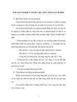 POLYSACCHARID và dược LIỆU CHỨA POLYSACCHARID