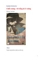 chiếc măng tô trắng kẻ ô vuông  kazimierz korkozowicz