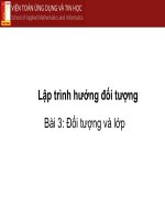 Tài liệu lập trình C tiếng Việt Lesson3 class and object