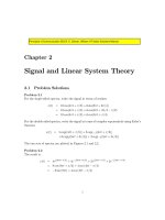 solution principles of communication 6th edition