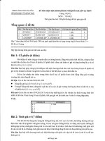 ĐỀ THI CHỌN ĐỘI TUYỂN DỰ THI QUỐC GIA VÀ GIẢI TOÁN TRÊN MÁY TÍNH CẦM TAY MÔN TIN HỌC