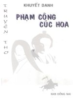 truyện thơ phạm công cúc hoa
