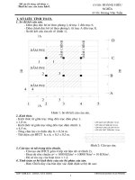 Đồ án bê tông cốt thép 1 thiết kế sàn sườn toàn khối