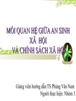 Mối quan hệ giữa an sinh xã hội với chính sách xã hội