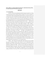 Đề tài Thiết kế và sử dụng hệ thống bài tập Hóa học 11 phần phi kim tiếp cận PISA theo định hướng phát triển năng lực cho học sinh