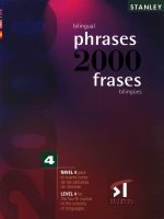 2000 bilingual phrases level 4 
