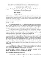 10 PHÁ HỦY MẶT ĐẤT KHI XÂY DỰNG CÔNG TRÌNH NGẦM  BẰNG PHƯƠNG PHÁP NGẦM