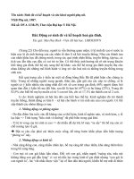 Động cơ sinh đẻ và kế hoạch hoá gia đình 