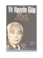 đường tới điện biên phủ  võ nguyên giáp