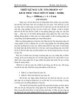 Thiết kế máy lốc tôn profin “o” kích thước thay đổi từ 400 2000, bmax = 1000mm, t = 4 8 mm