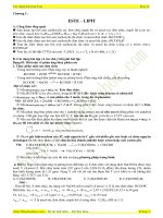 Phân dạng và cách giải bài tập ESTE – LIPIT 