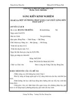 MỘT SỐ BIỆN PHÁP NÂNG CAO CHẤT LƯỢNG MÔN TOÁN LỚP 2