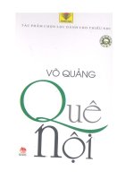 truyện ngắn quê nội của nhà văn võ quảng