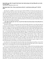 Hoàn thiện quy định về quyền thỏa thuận chọn luật áp dụng cho hợp đồng dân sự có yếu tố nư�»