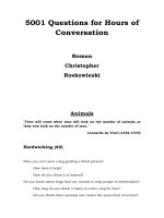 5001 QUESTIONS FOR HOURS OF CONVERSATION 