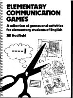 Elementary communication games 