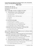 Chuyên đề thực tập tốt nghiệp Kế toán tập hợp chi phí sản xuất và tính giá thành tại công ty TNHH Quang Nghĩa