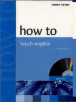 How to teach english 