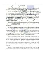 Phân tích đánh giá công tác cung ứng và sử dụng thuốc tại bệnh viện k giai đoạn 2002   2006