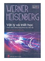vật lý và triết học cuộc cách mạng trong khoa học hiện đại   werner heisenberg