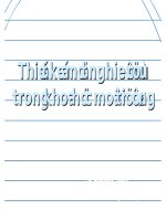 Bài giảng phương pháp nghiên cứu khoa học môi trường   chương 3  thiết kế một nghiên cứu trong khoa học môi trường