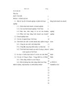 Phân tích đánh giá một số chiến lược và hiệu quả họat động kinh tế của công ty dược trang thiết bị y tế bình định giai đoạn 1995  2000 