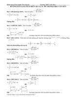 Tích phân trong các đề thi đại học