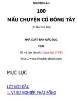 100 mẩu chuyện cổ đông tây