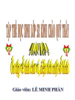 bài giảng toán lớp 5 ôn tập về đo diện tích