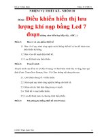 Đồ án kĩ THUẬT VI điều KHIỂN BKĐN GVHD PHẠM QUỐC THÁI