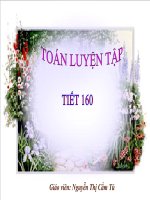 bài giảng toán lớp 5 luyện tập về tính diện tích tiếp theo