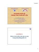 Phần tử hai chiều chịu kéo và nén trong mặt phẳng phần tử