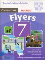 flyer 7  student book  cambridge young learner english test