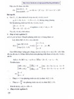 Ebook phương pháp giải toán hình giải tích trong không gian 12  phần 2