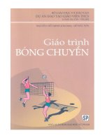 giáo trình bóng chuyền  nguyễn viết minh