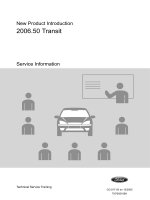 tài liệu về xe ô tô Ford transit 2006
