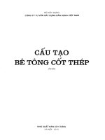 Ebook cấu tạo bêtông cốt thép (tái bản)  phần 1